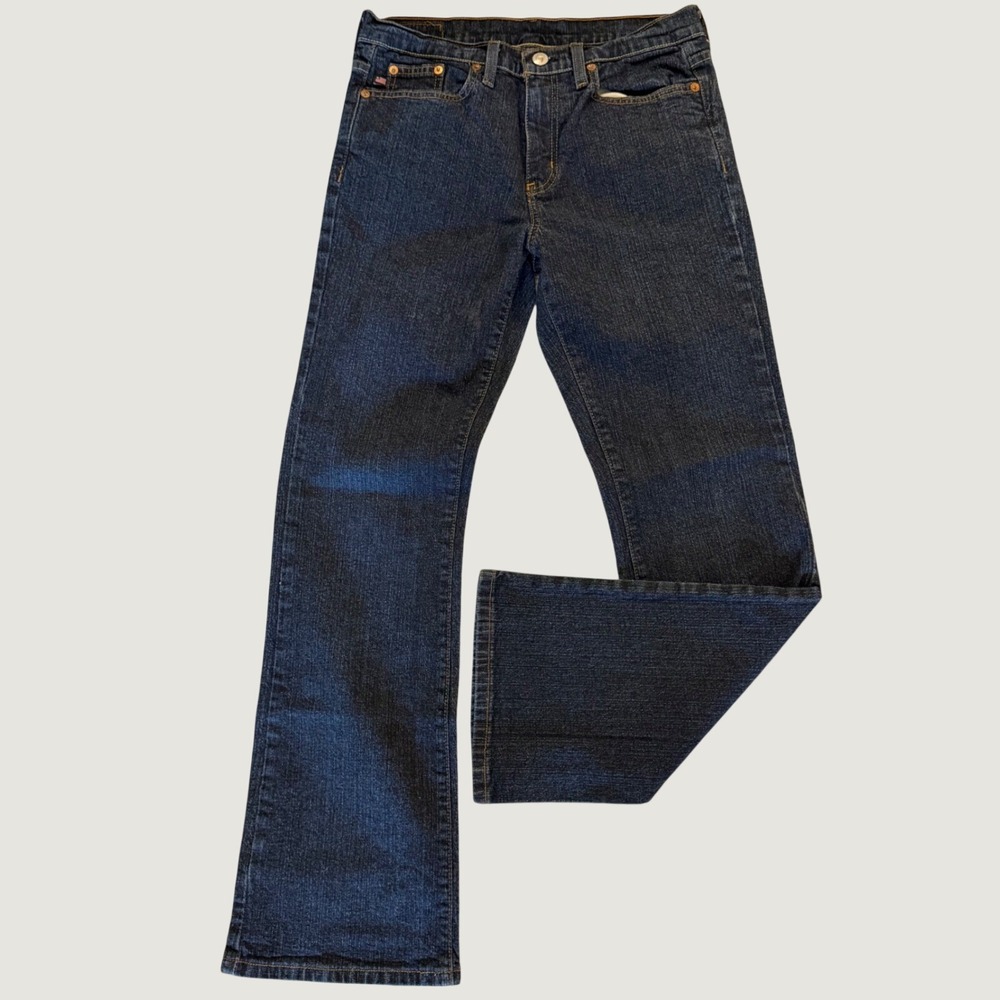 Polo Jeans Co Ralph Lauren Womens‎ 4x30 Dark Wash Bootcut Stretch Jeans